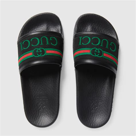 size 1 gucci slides kids|kids gucci slides size 5.